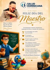 Salud Dominicana Grupo Corporativo rinde homenaje a los maestros dominicanos en su día