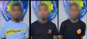 Policía Nacional arresta a “Luimi”, “Roy” y “Coquito” vinculados a asalto a mano armada en Santiago